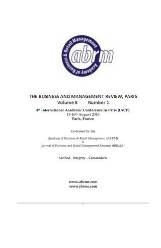 The Business and Management Review