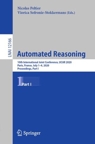 Automated Reasoning, 10th International Joint Conference, IJCAR 2020, Part I