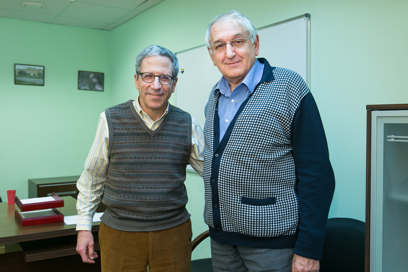 Chief Research Fellow of the International Laboratory of Decision Choice and Analysis Eric Maskin and Laboratory Head Fuad Aleskerov