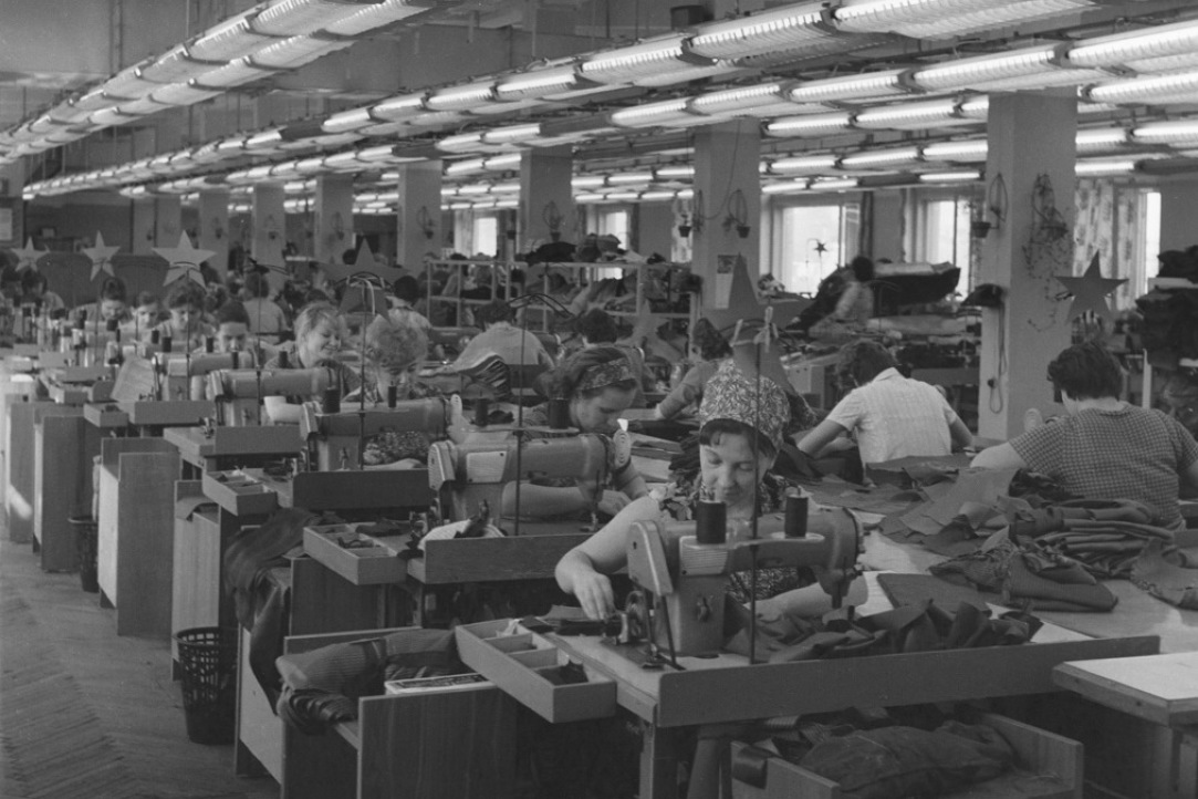 ‘Bolshevichka’ Garment factory, 1967 