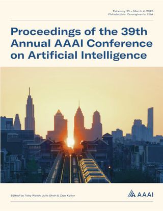 Proceedings of the 39th Annual AAAI Conference on Artificial Intelligence