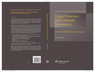Capital structure and corporate governance: the role of hybrid financial instruments