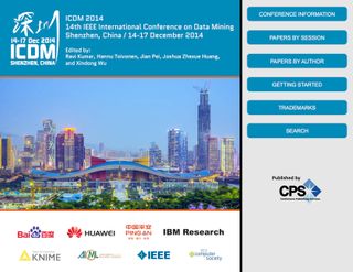 Proceedings of 14th International Conference on Data Mining (ICDM 2014)