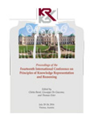 Proceedings, Fourteenth International Conference on Principles of Knowledge Representation and Reasoning (KR-14)