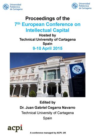 Proceedings of the 7th European Conference on Intellectual Capital ECIC 2015