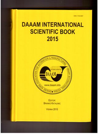 DAAAM International Science Book 2015