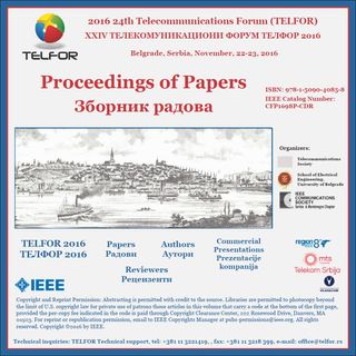 Proceedings of 24-th Telecommunications Forum