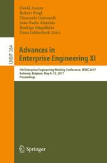 Advances in Enterprise Engineering XI, 7th Enterprise Engineering Working Conference, EEWC 2017, Antwerp, Belgium, May 8-12, 2017, Proceedings