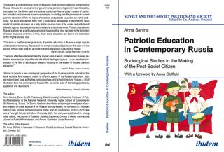 Patriotic Education in Contemporary Russia: Sociological Studies in the Making of the Post-Soviet Citizen