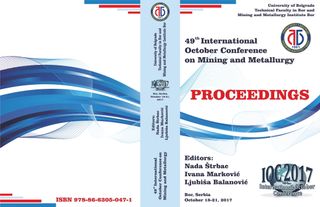 Proceeding of the 49th International October Conference on Mining and Metallurgy (IOC 2017)