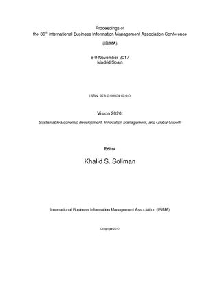 Proceedings of the 30th International Business Information Management Association Conference