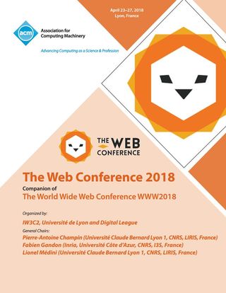 Companion Proceedings of the The Web Conference 2018