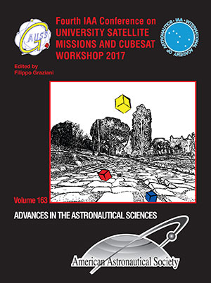 Volume 163 of the Advances in the Astronautical Sciences Series Fourth IAA Conference on Dynamics and Control of Space Systems, University Satellite Missions and CubeSat Workshop, December 4-7, 2017, Rome, Italy