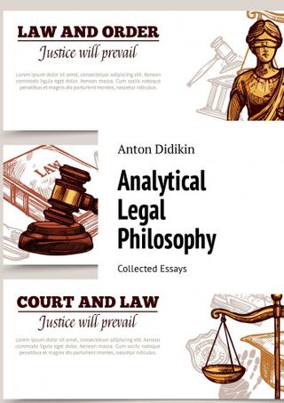 Analytical Legal Philosophy. Collected Essays.
