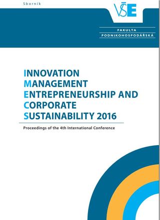 Innovation Management, Entrepreneurship and Corporate Sustainability