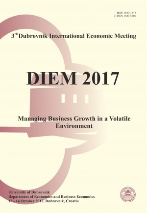 DIEM: Dubrovnik International Economic Meeting 2017. 3rd Dubrovnik International Economic Meeting „Scientific Conference on Managing Business Growth in a Volatile Environment“