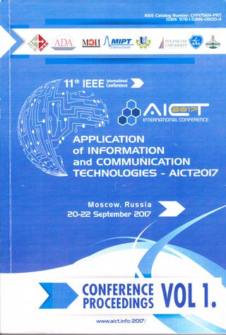 2017 IEEE 11th International Conference on Application of Information and Communication Technologies