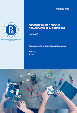 Робототехника в России: образовательный ландшафт