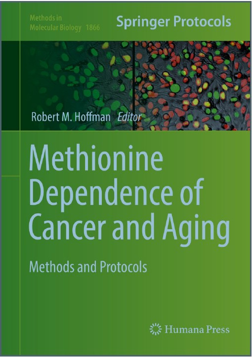 Methionine dependence of cancer and aging: methods and protocols