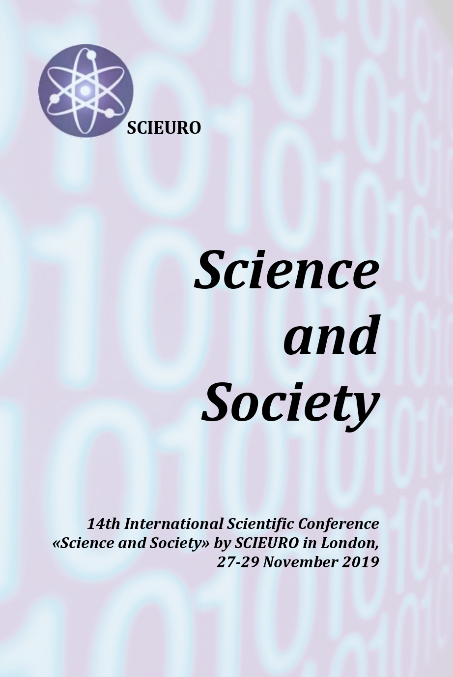 14th International Scientific and Practical Conference «Science and Society» by SCIEURO in London, 27-29 November 2019