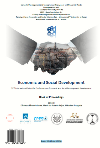 Economic and Social Development. 52nd International Scientific Conference on Economic and Social Development, Porto, 16-17 April 2020. Book of Proceedings