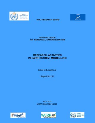Research Activities in Earth System Modelling