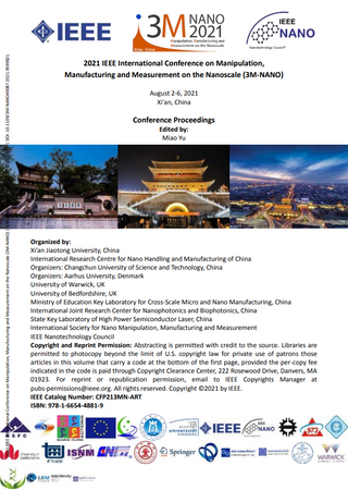 2021 IEEE International Conference on Manipulation, Manufacturing and Measurement on the Nanoscale (3M-NANO)