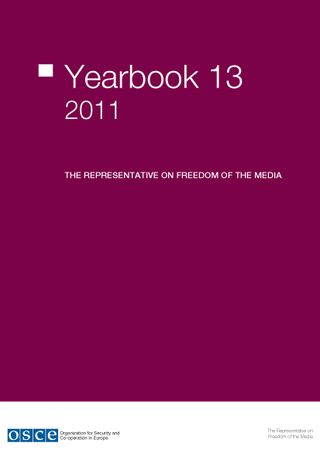 Yearbook-13: The OSCE Representative on Freedom of the Media