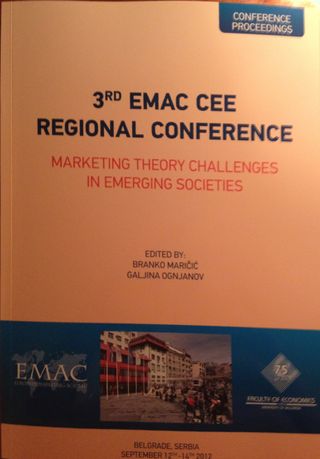 3rd EMAC Regional Conference «Marketing Theory Challenges in Emerging Societies»