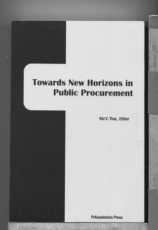 Towards New Horizons in Public Procurement