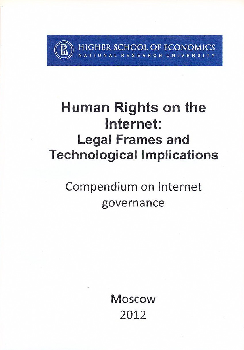 Human Rights on the Internet: Legal Frames and Technological implications