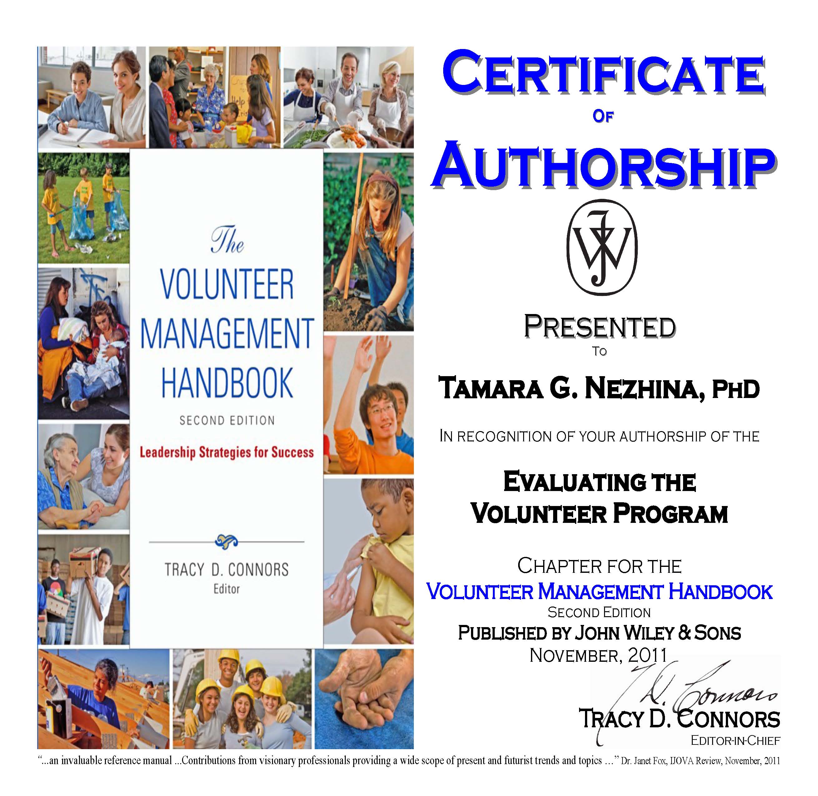 The Volunteer Management Handbook: Leadership Strategies for Success, Second Edition