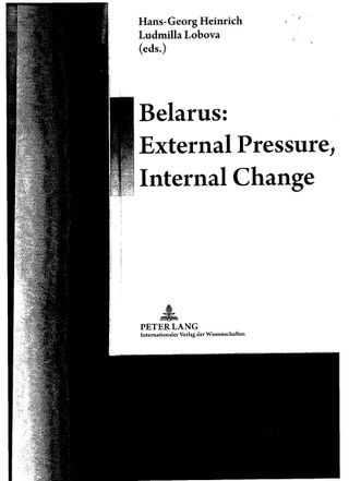 Belarus: External Pressure, Internal Change