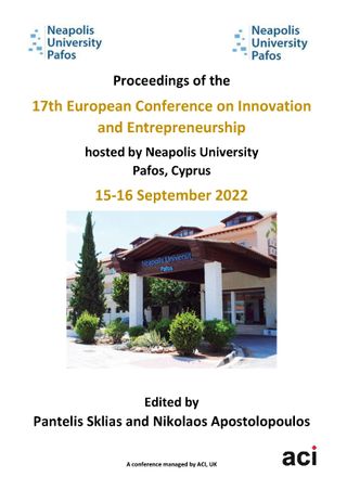 Proceedings of the 17th European Conference on Innovation and Entrepreneurship, ECIE 2022