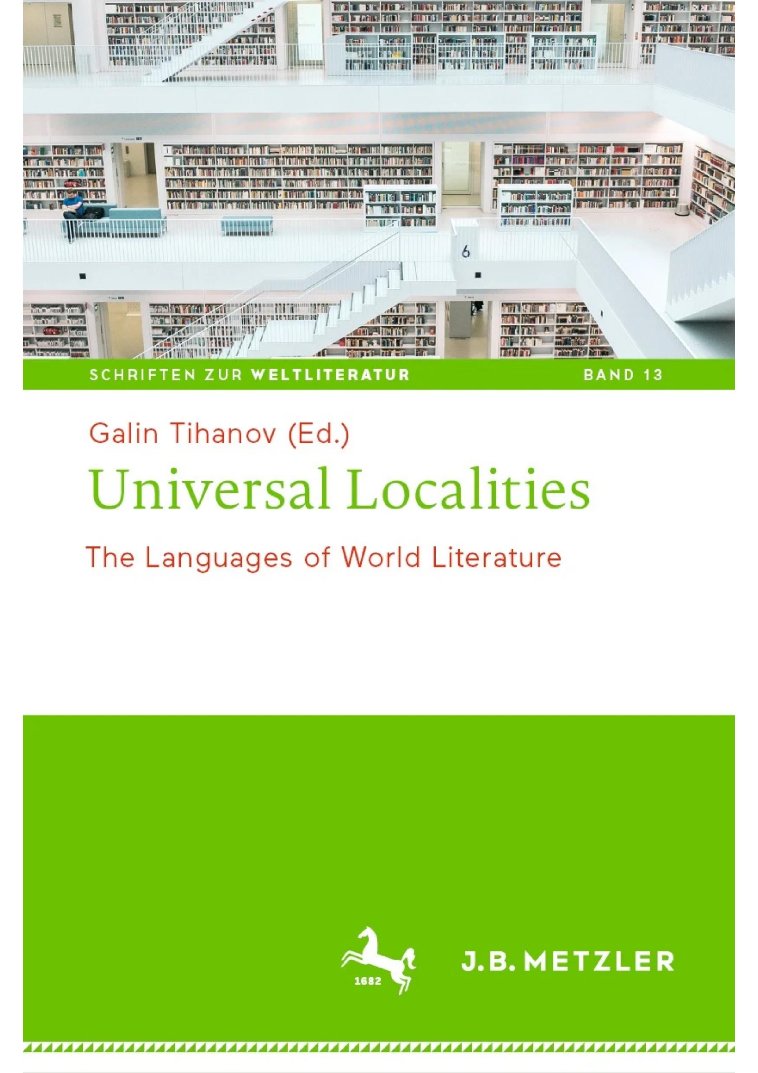 Universal Localities. The Languages of World Literature