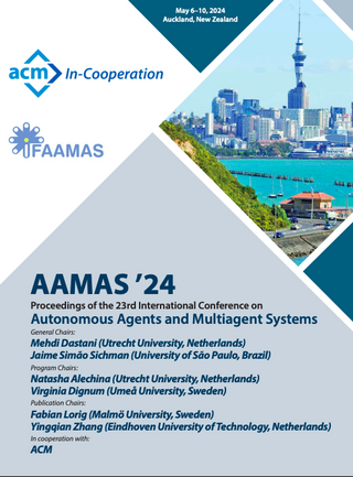 AAMAS '24: Proceedings of the 23rd International Conference on Autonomous Agents and Multiagent Systems