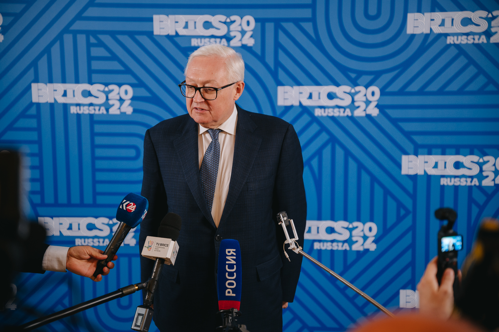 Sergey Ryabkov, Deputy Foreign Minister of the Russian Federation and Russia's BRICS Sherpa