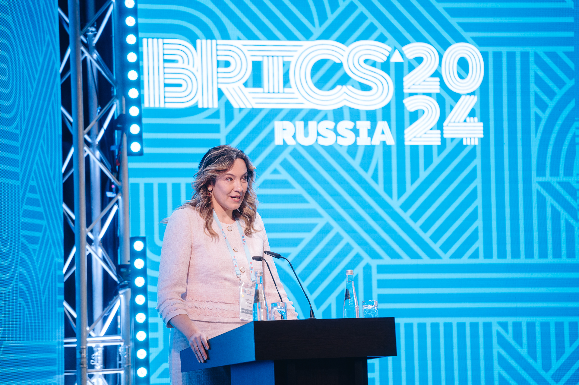 Victoria Panova, HSE University Vice Rector, Head of the BRICS Expert Council–Russia